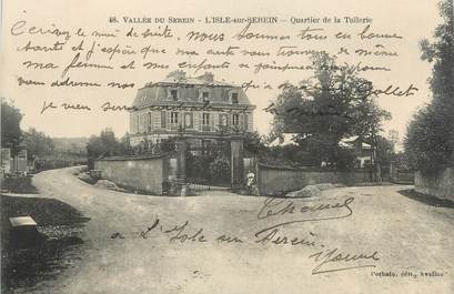 CPA FRANCE 89 "L'Isle-sur-Serein, Quartier de la Tuilerie"