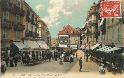 CPA FRANCE 73 "Aix-les-Bains, Place Carnot"