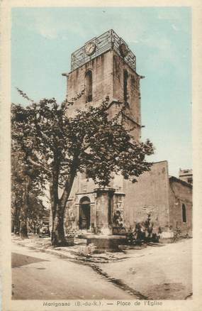 CPA FRANCE 13 "Marignane, Place de l'Eglise"