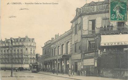 CPA FRANCE 87 "Limoges, Nouvelles galeries du Boulevard Carnot"