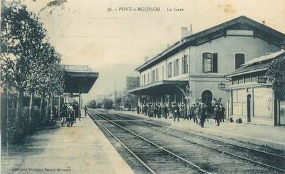 CPA FRANCE 54 "Pont-à-Mousson, Gare"