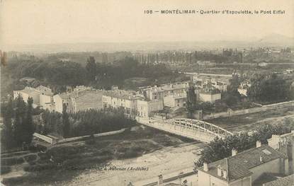 CPA FRANCE 26 "Montélimar, Quartier d'Espoulette, Le Pont Eiffel"
