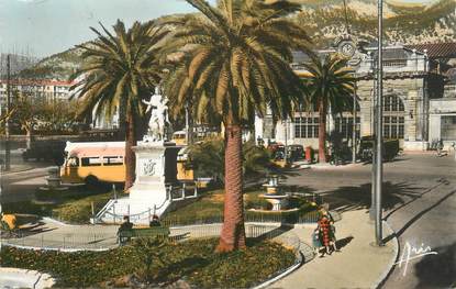 CPSM FRANCE 83 "Toulon, Square de la Gare"