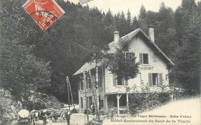 CPA FRANCE 90 "Hôtel-restaurant du Saut de la Truite"