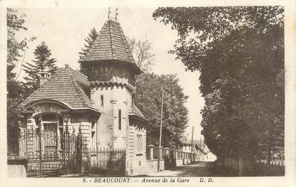 CPA FRANCE 90 "Beaucourt, Avenue de la Gare"