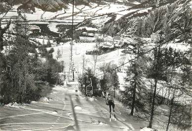 / CPSM FRANCE 04 "Le Sauze, télésiège" / SKI