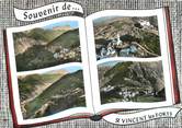 04 Alpe De Haute Provence / CPSM FRANCE 04 "Saint Vincent les Forts, le village, l'église, le fort"