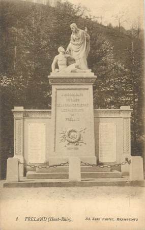CPA FRANCE 68 "Fréland, Monument aux Morts"