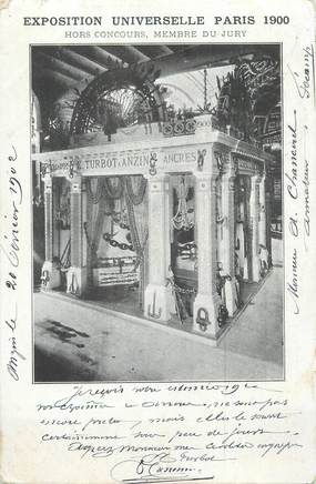 CPA FRANCE 59 "Anzin, Exposition Universelle Paris 1900"