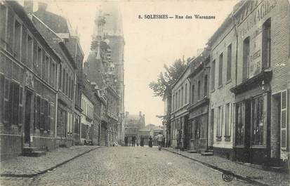 CPA FRANCE 59 "Solesmes, Rue des Warennes"