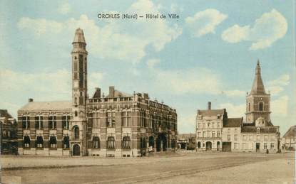 CPA FRANCE 59 "Orchies, Hôtel de Ville"