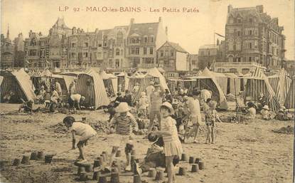 CPA FRANCE 59 "Malo les Bains, Les Petits Patés"