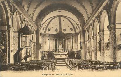 CPA FRANCE 59 "Haspres, Intérieur de l'Eglise"