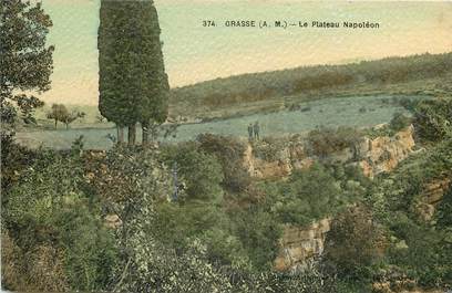 CPA FRANCE 06 "Grasse, le Plateau Napoléon"