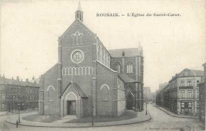 CPA FRANCE 59 "Roubaix, Eglise du Sacré-Coeur"