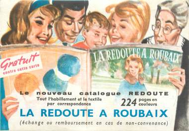 CPSM FRANCE 59 "Roubaix, Carte Publicitaire"