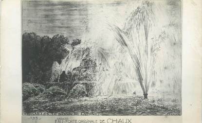 CPA FRANCE 78 "Versailles, eau-Forte originale de Chaux"