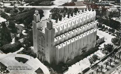  CPSM MAROC "Casablanca, Eglise du Sacré Coeur"