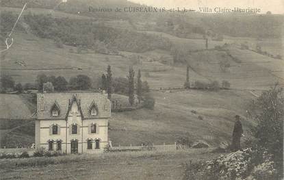 CPA FRANCE 71 "Environs de Cuiseaux, Villa Claire-Henriette"