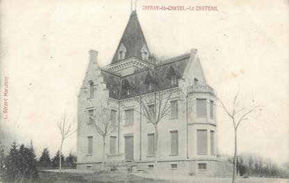 CPA FRANCE 71 "Chenay-le-Chatel, Le Château"