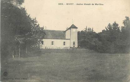 CPA FRANCE 71 "Givry, Ancien Manoir de Mortière"