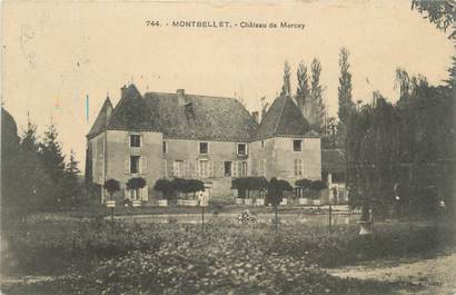 CPA FRANCE 71 "Montbellet, Château de Mercey"