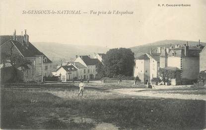 CPA FRANCE 71 "St-Gengoux-le-National, Vue prise de l'Arquebuse"