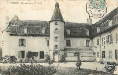 CPA FRANCE 71 "Vindecy, Château d'Arcy"