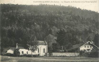 CPA FRANCE 70 "Plancher-les-Mines, Chapelle St Antoine et Ferme Spindler"