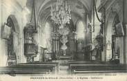 70 Haute SaÔne CPA FRANCE 70 "Granges-la-Ville, Intérieur de l'Eglise"