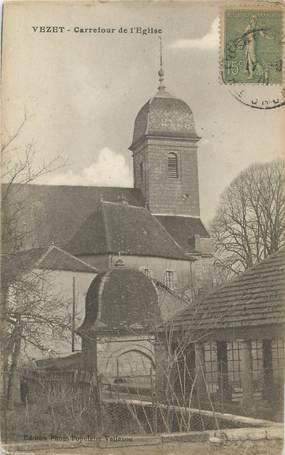 CPA FRANCE 70 "Vezet, Carrefour de l'Eglise"