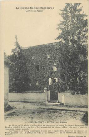 CPA FRANCE 70 "Montagney, Canton de Pesmes, La Tour de Santans"