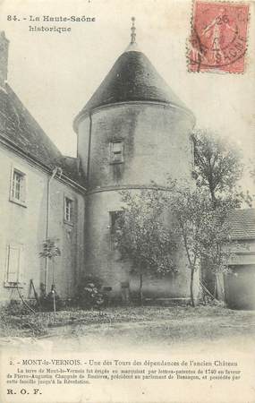 CPA FRANCE 70 "Mont-le-Vernois, Tour des Dépendances de l'Ancien Château"