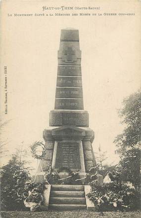 CPA FRANCE 70 "Haut du Them, Monument aux Morts"