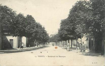 CPA FRANCE 70 "Vesoul, Bd de Besançon"