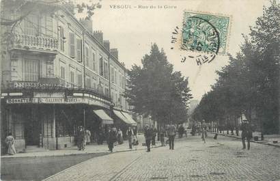 CPA FRANCE 70 "Vesoul, Rue de la Gare"