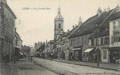 CPA FRANCE 70 "Lure, Grande Rue"