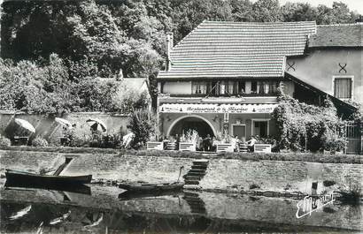 CPSM FRANCE 70 "Port-sur-Saône, Canal, Café-Restaurant de la Marine"