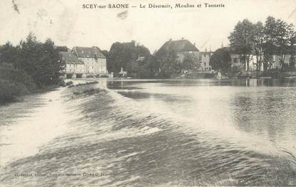 CPA FRANCE 70 "Scey-sur-Saône, Le Déversoir, Moulin, Tannerie"