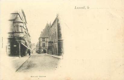 CPA FRANCE 70 "Luxeuil-les-Bains, Rue du Centre"