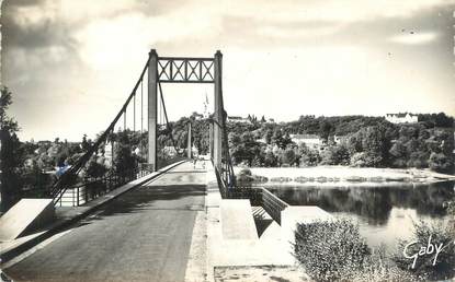 CPSM FRANCE 49 "Gennes, Le Pont, La Loire, Le Clocher"