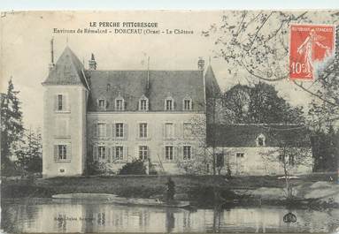 CPA FRANCE 61 "Dorceau, Environs de Rémalard, Château"