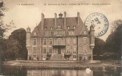 CPA FRANCE 61 "Environs de Flers, Château de Durcet"