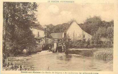 CPA FRANCE 61 "Condé sur Huisne, Moulin Grignan"