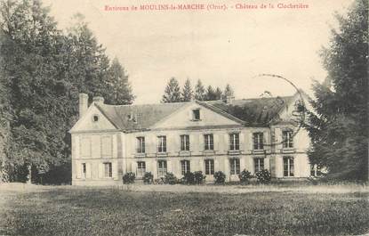 CPA FRANCE 61 "Environs de Moulins-la-Marche, Château de la Clochetière"