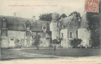 CPA FRANCE 61 "Cisai-Saint-Aubin, Château"