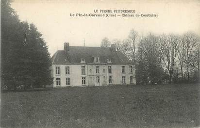 CPA FRANCE 61 "Le Pin la Garenne, Château de Courtinière"