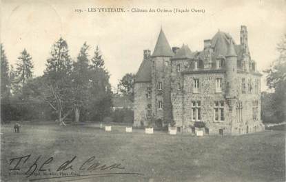 CPA FRANCE 61 "Les Yveteaux, Château des Ostieux"
