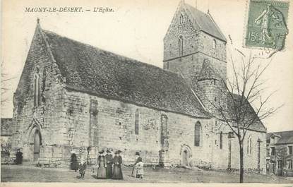 CPA FRANCE 61 "Magny-le-Désert, Eglise"