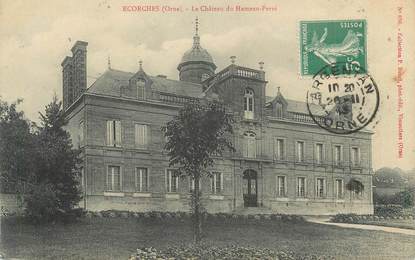 CPA FRANCE 61 "Ecorches, Château du Hameau-Perré"